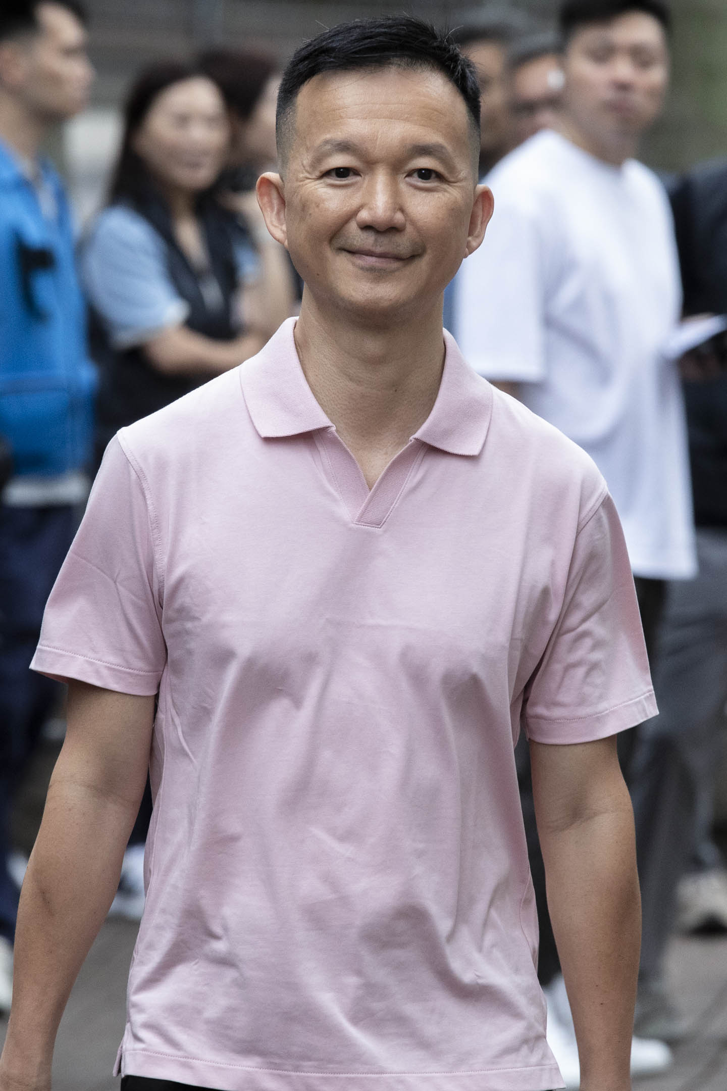 2024年5月30日,香港民主派47人初選案首日裁決,陳志全被判串謀顛覆國家政權罪成。攝:林振東/端傳媒