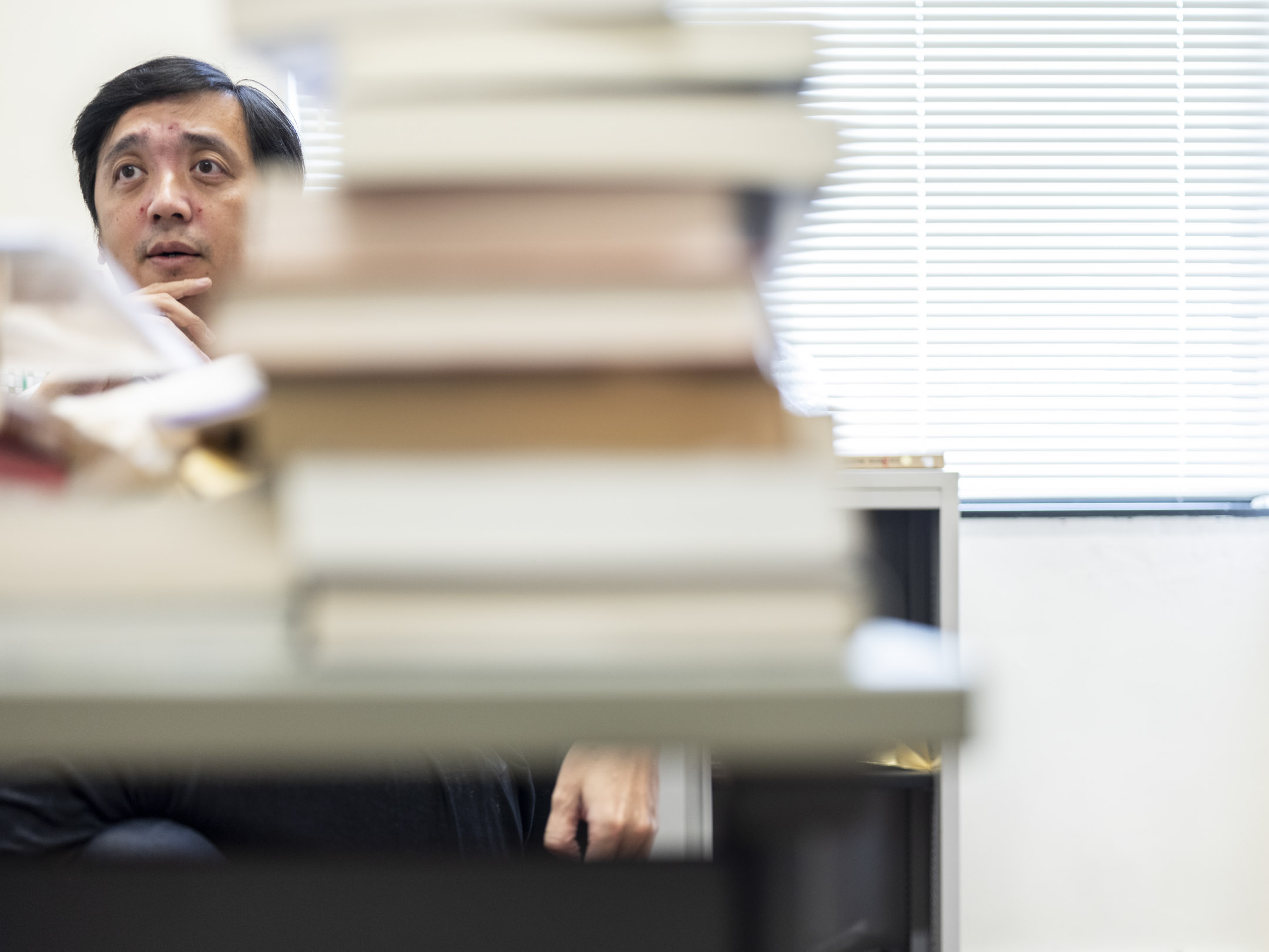 香港中文大學新聞與傳播學院教授李立峯。攝:林振東/端傳媒