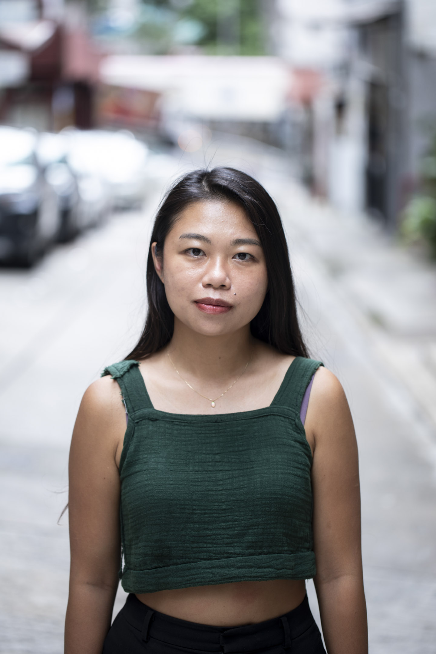 Vanessa :长洲的“渡日书店”的店长之一。摄:林振东/端传媒