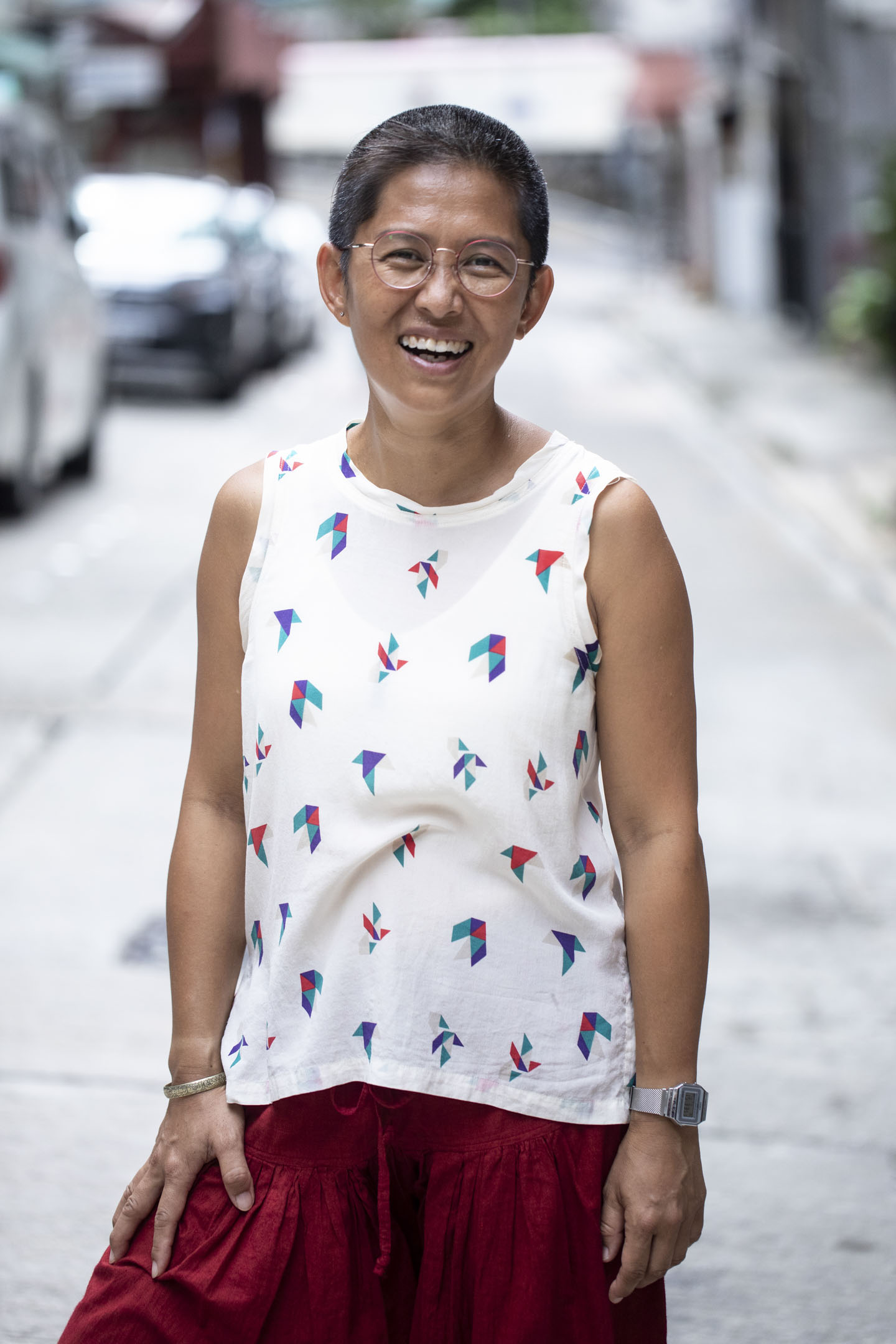 梁宝山:艺评人、文化研究博士,居住在南丫岛超过二十年。摄:林振东/端传媒