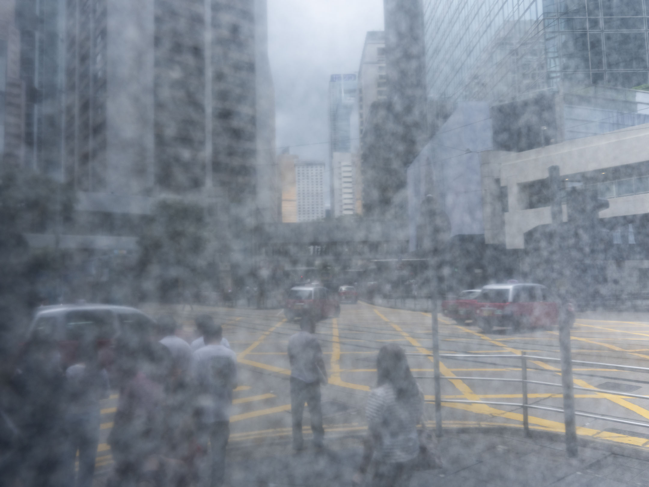 香港中环的上班族。摄:林振东/端传媒