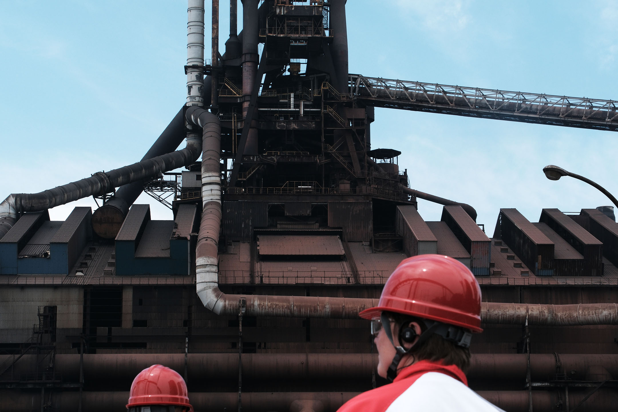 2024年5月24日,日本千葉縣,日本新日鐵(Nippon Steel)的煉鋼廠。攝:Soichiro Koriyama/Bloomberg via Getty Images