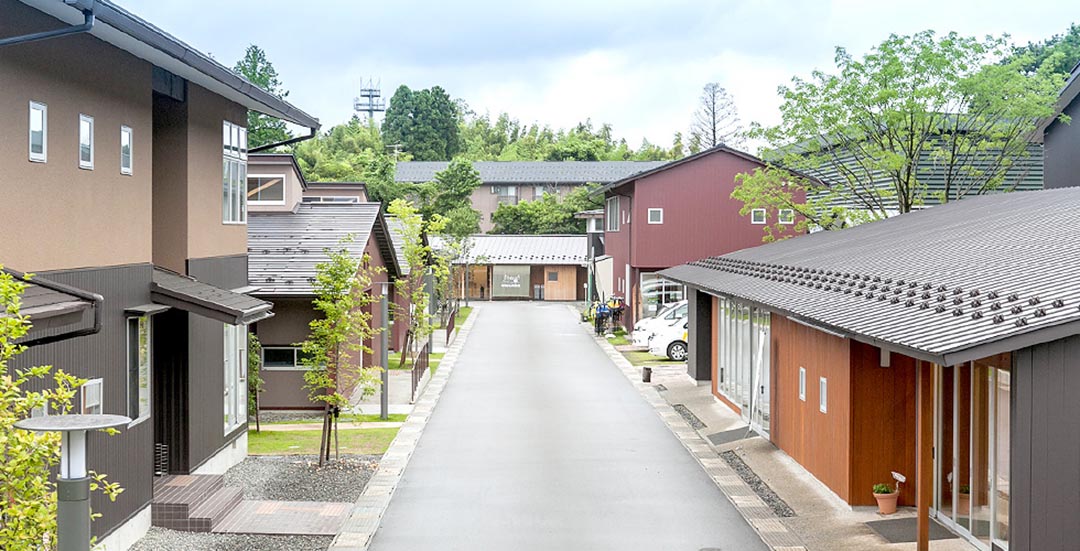 位於石川縣金沢市的Share金沢，刻意選址在多大學生居住的地區之中。圖片來自Suumo.jp，由作者提供