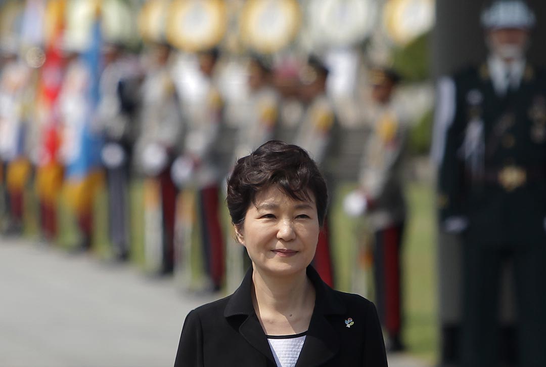 韓國總統樸槿惠。攝 : Chung Sung-Jun/GETTY