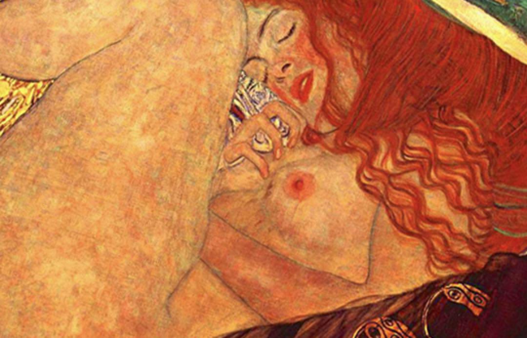 《Danaë》,Gustav Klimt 繪於1907年