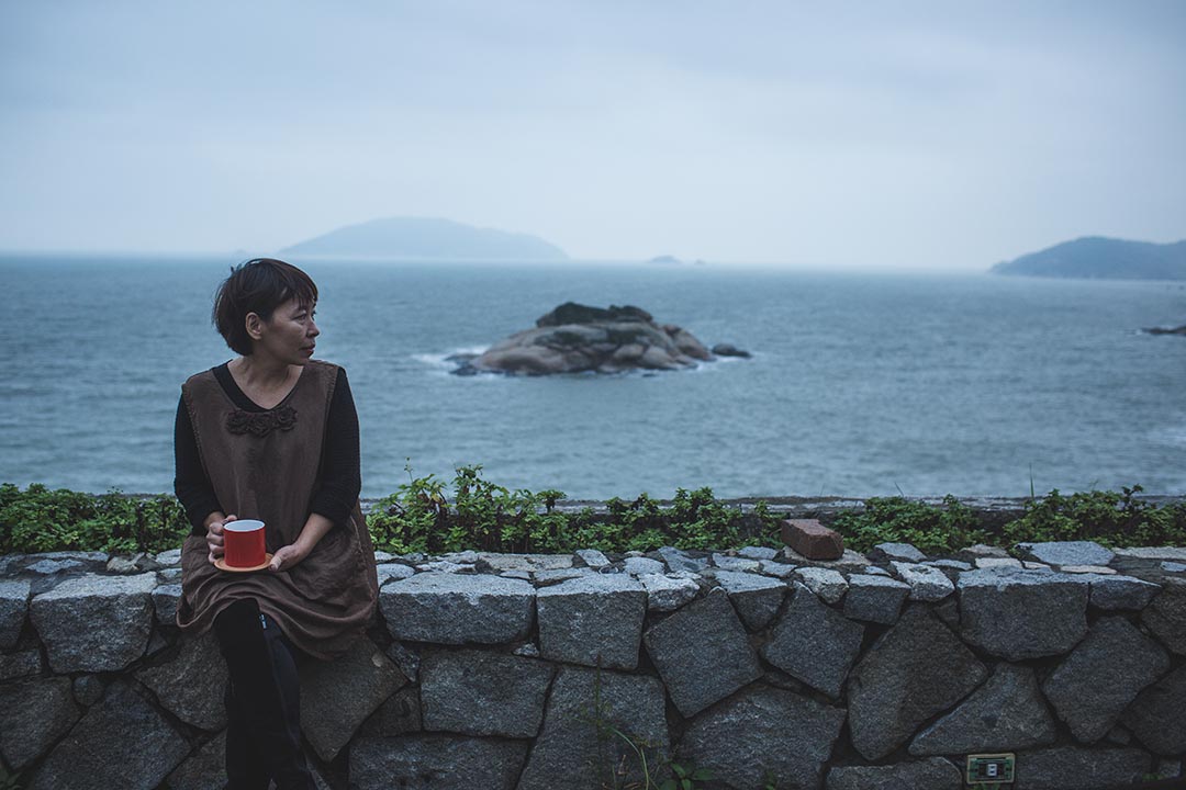 愛情海民宿老闆娘蔣雲鳳。攝:王嘉豪/端傳媒