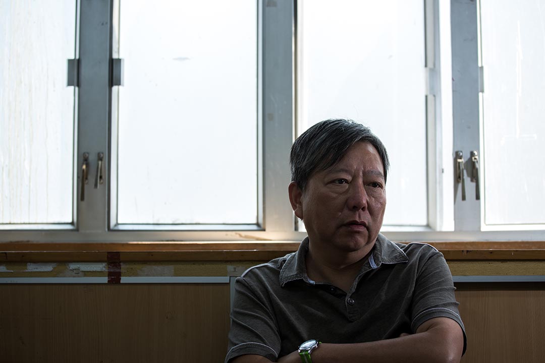 工党成立了一个选举委员会,来统筹选战,李卓人任主席。摄:卢翊铭/端传媒