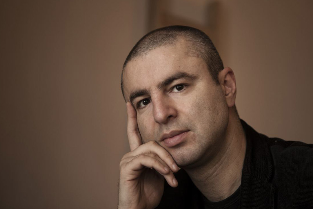 馬其頓詩人尼古拉‧馬茲洛夫(Nikola Madzirov)。圖片由作者提供