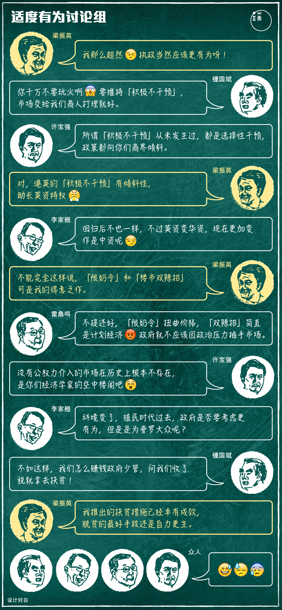 适度有为讨论组。图:Wilson Tsang / 端传媒