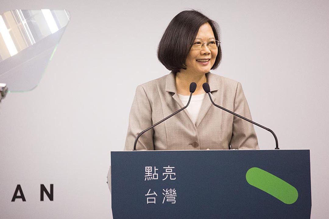 民進黨總統參選人蔡英文。攝:Billy H.C. Kwok/端傳媒