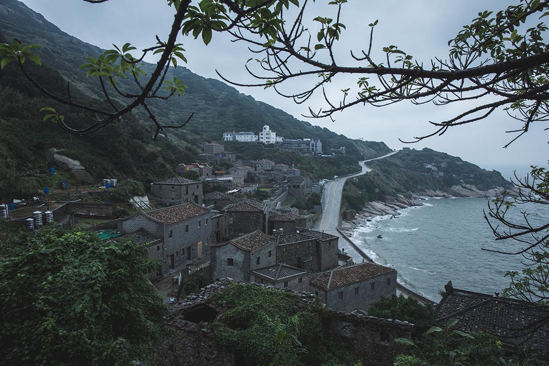 馬祖北竿芹壁聚落全景。攝:王嘉豪/端傳媒