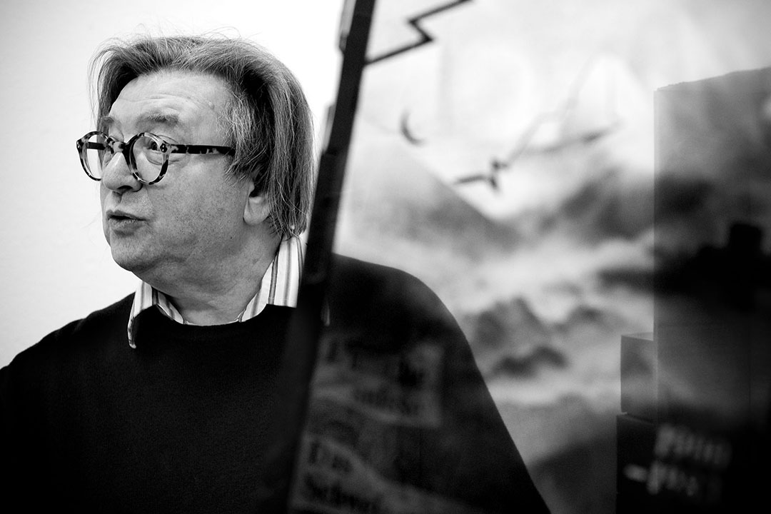 沃尔夫冈.魏格特( Wolfgang Weingart ) 图片由香港知专设计学院提供