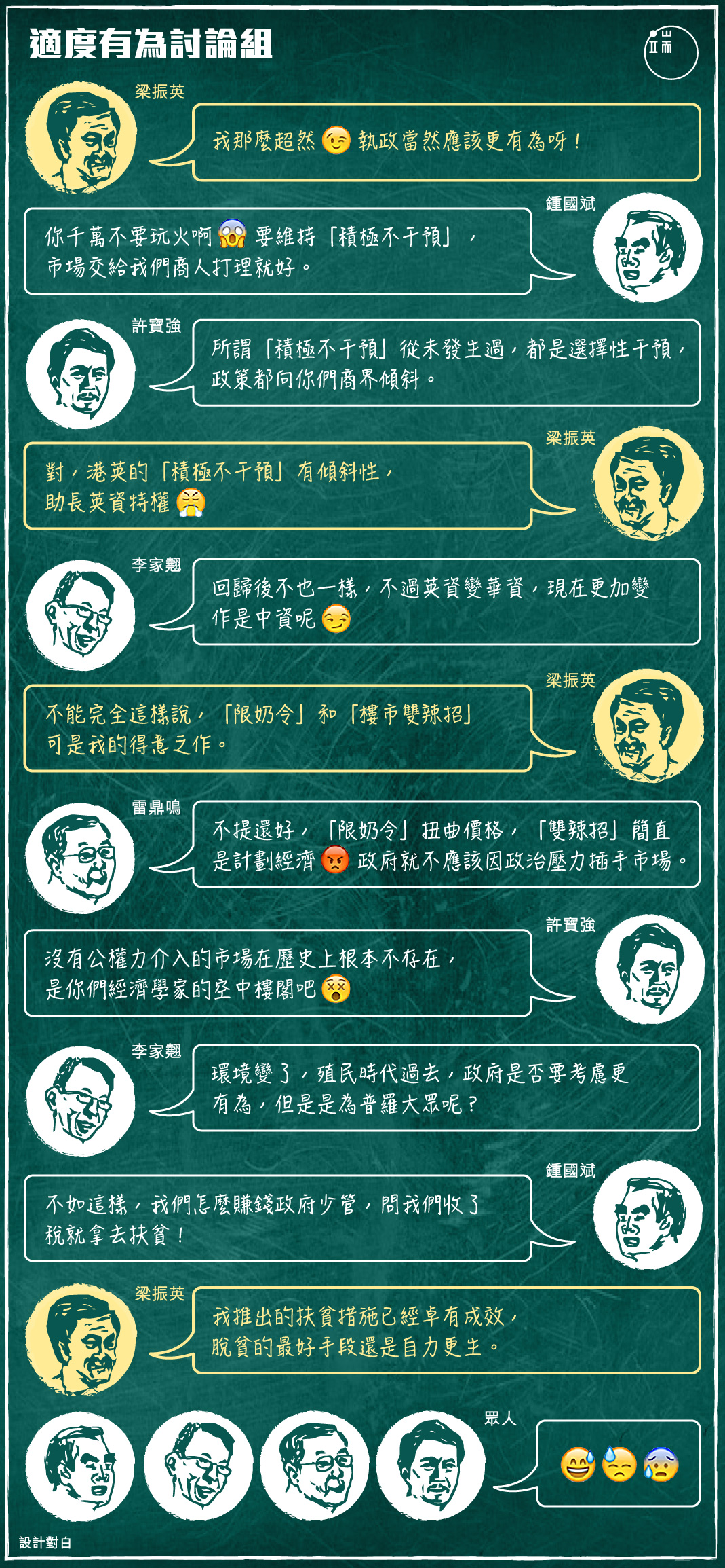 適度有為討論組。圖:Wilson Tsang / 端傳媒