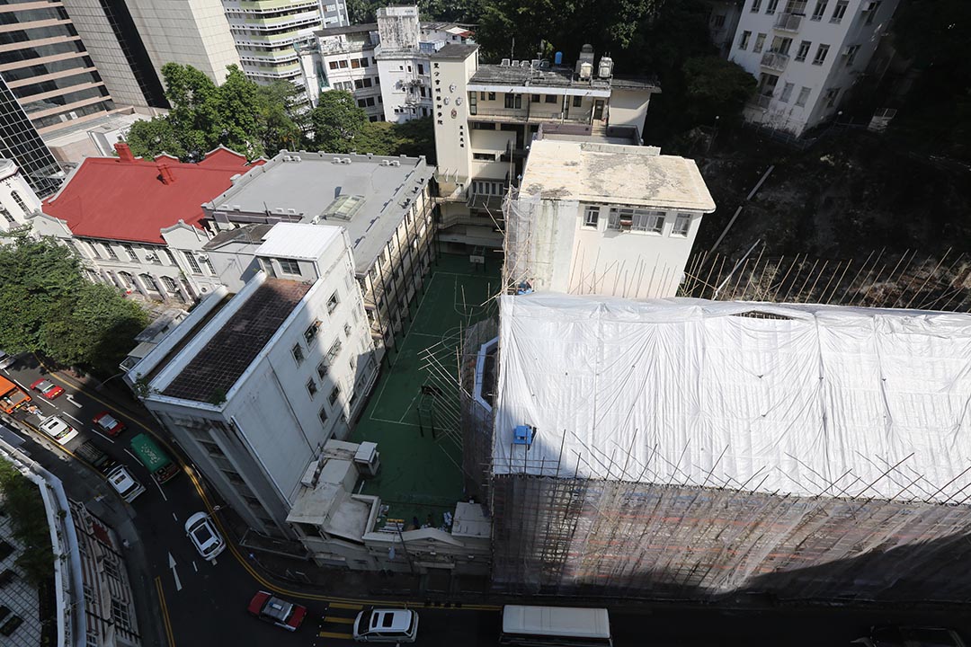 圣公会建筑群。摄:王伟洪/端传媒