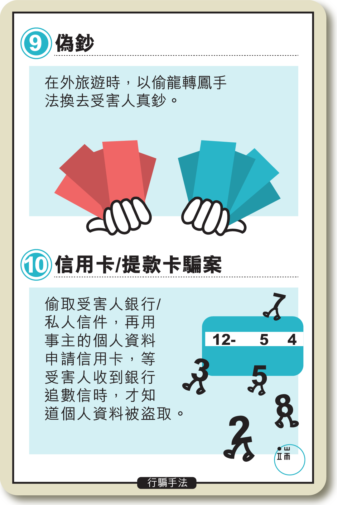 香港行騙手法大全。插圖:Wilson/端傳媒